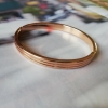 bransoletka bangle ryflowany